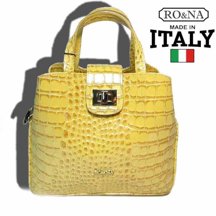 Italian leather Kelly twist-lock shoulder bag