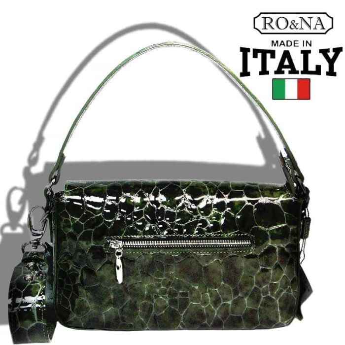 Italian patent leather handbag - Italian