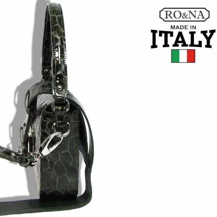 Italian patent leather handbag - Italian