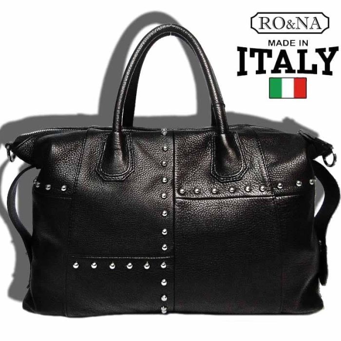 Women's soft genuine leather bag - Italian