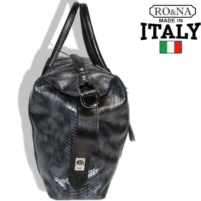 Women's soft genuine leather bag - Italian