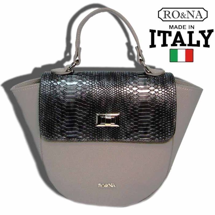 Women's Leather Bag - Italian Bucket