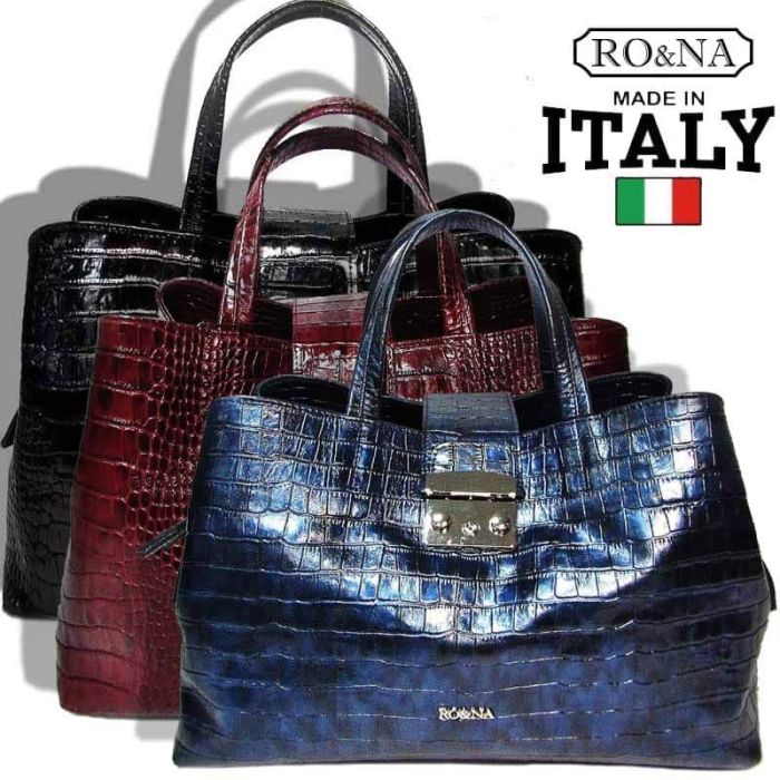 Women's Italian Leather Bag - Business Bag