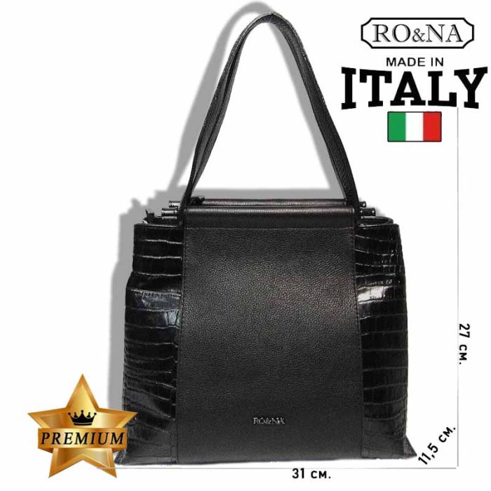 Business Leather Italian Bag - RO&NA