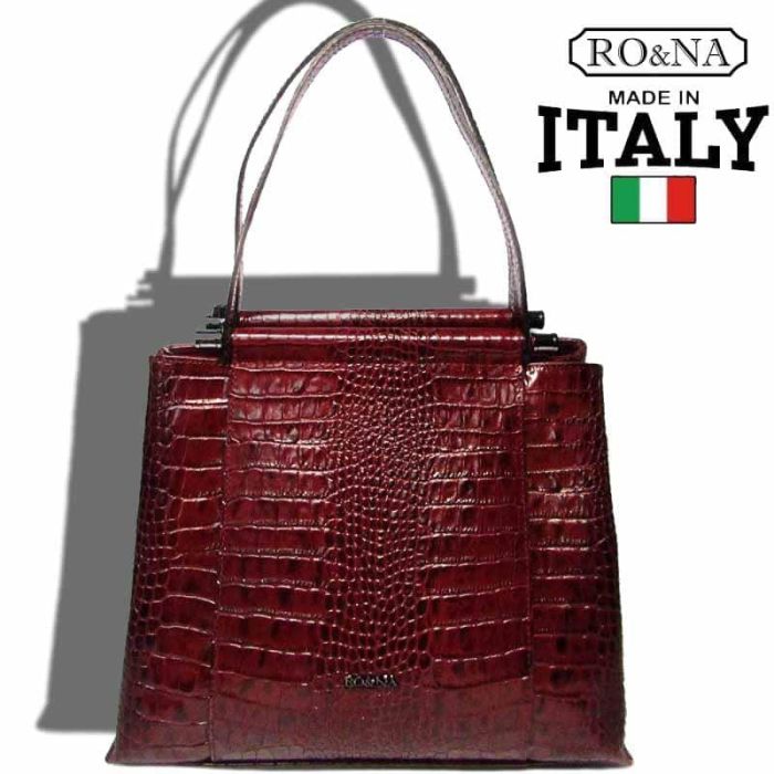 Business Leather Italian Bag - RO&NA