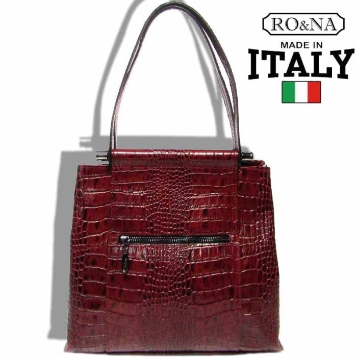 Business Leather Italian Bag - RO&NA