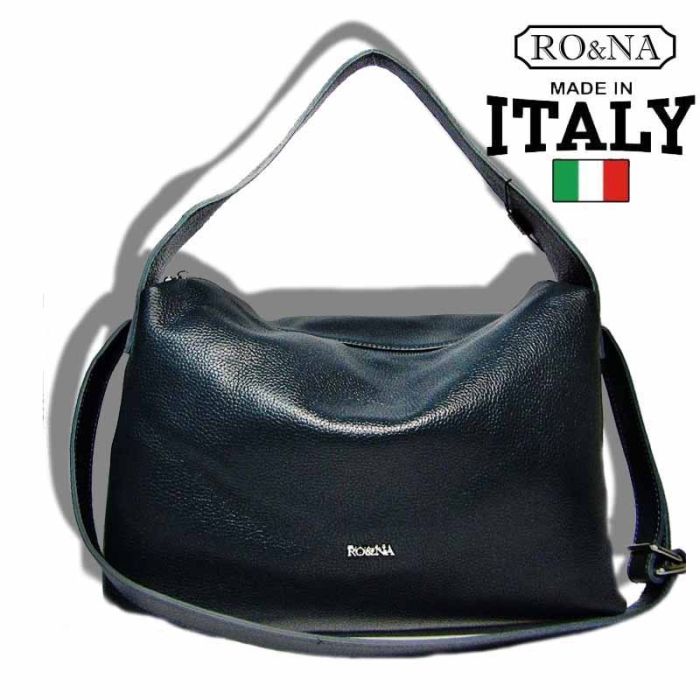 Women's classic Italian handbag - genuine leather