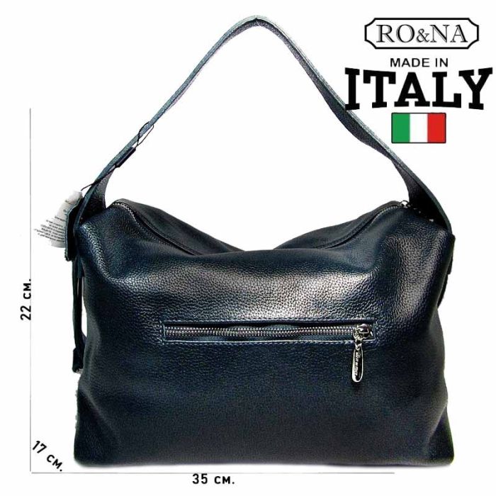 Women's classic Italian handbag - genuine leather