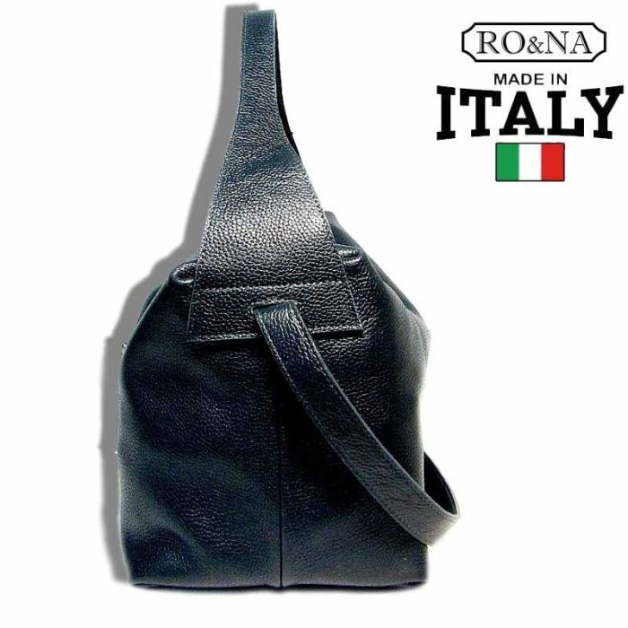 Women's classic Italian handbag - genuine leather