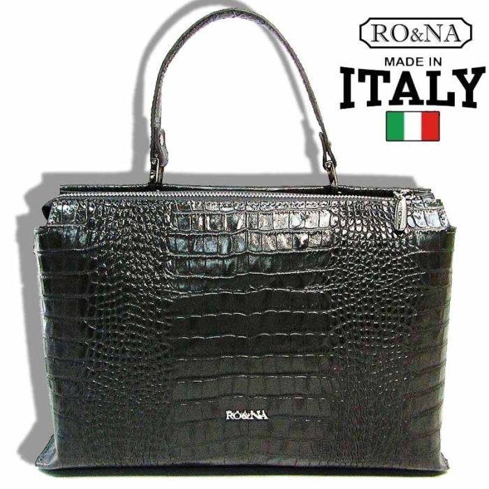 Women's Leather Business Bag - Italian