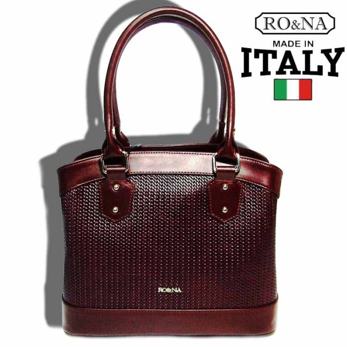 Women's Italian Shoulder Bag - RO&NA