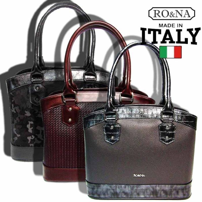 Women's Italian Shoulder Bag - RO&NA