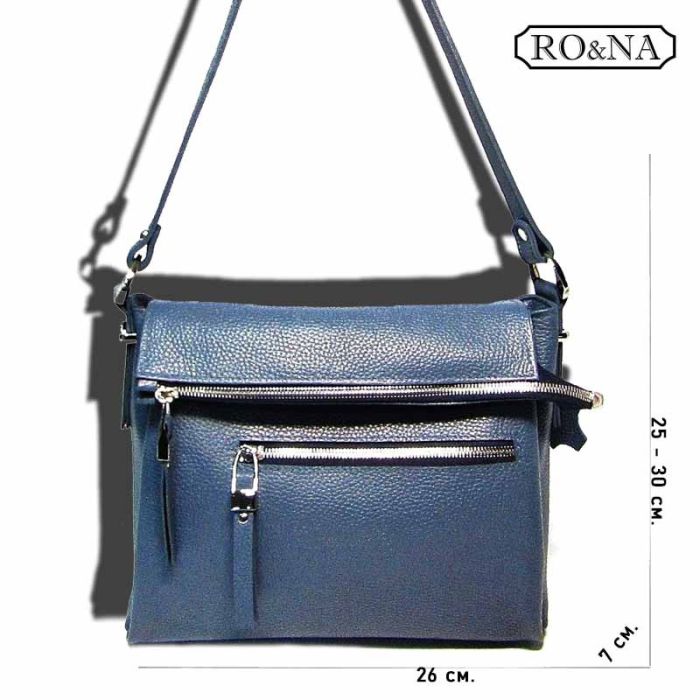 Women's Leather Shoulder Bag - Crossbody