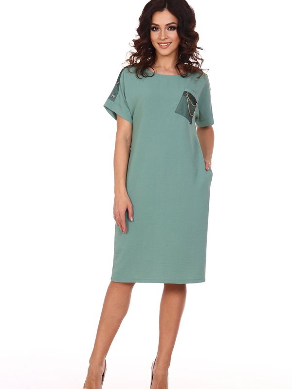 Viscose dress Valkyrie (pistachio) pp