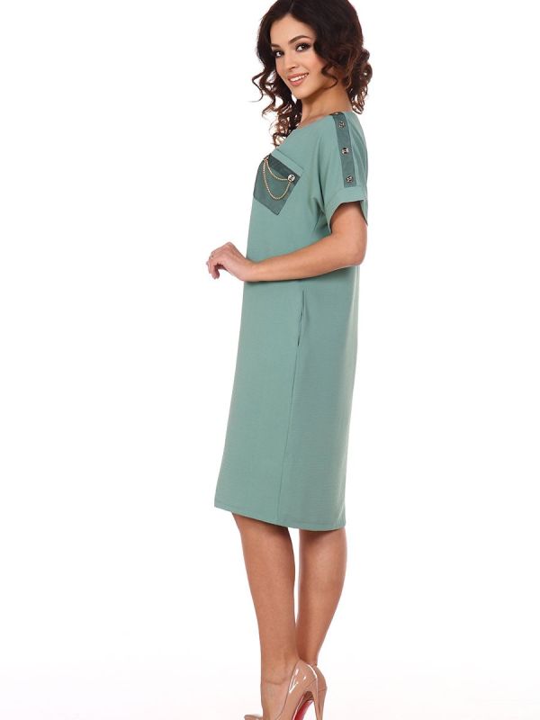 Viscose dress Valkyrie (pistachio) pp