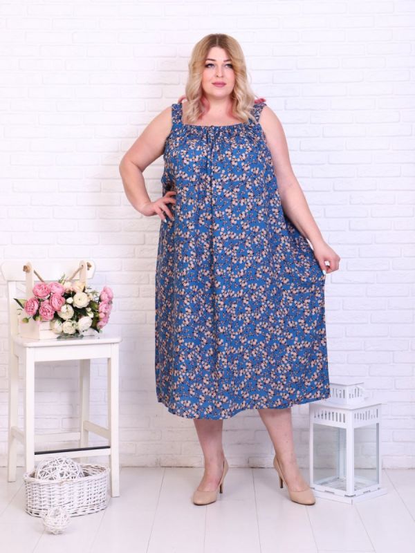 Staple sundress Vladislava (blue)