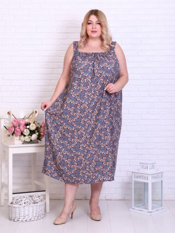 Staple sundress Vladislava (gray)