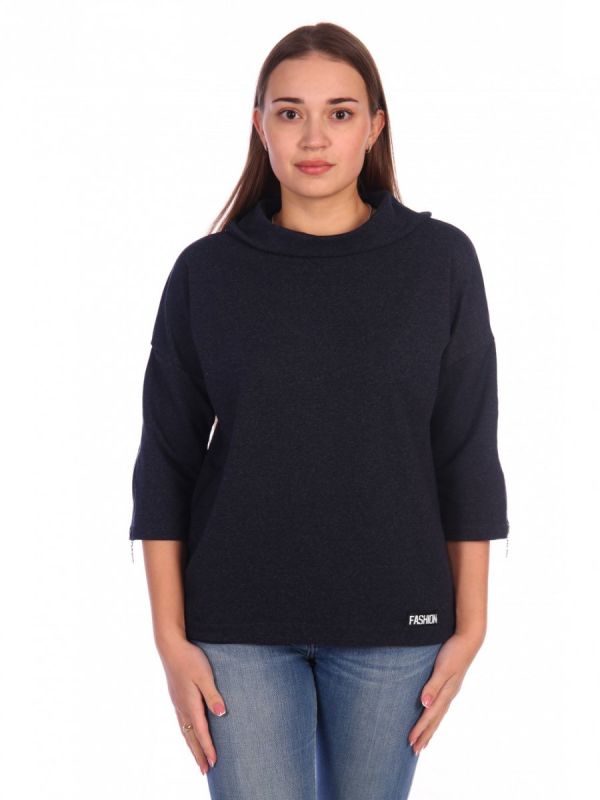 Leila knitted sweatshirt (indigo) pp