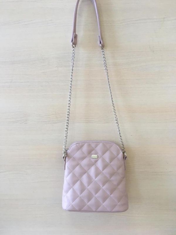 Small women's bag for summer - powdery