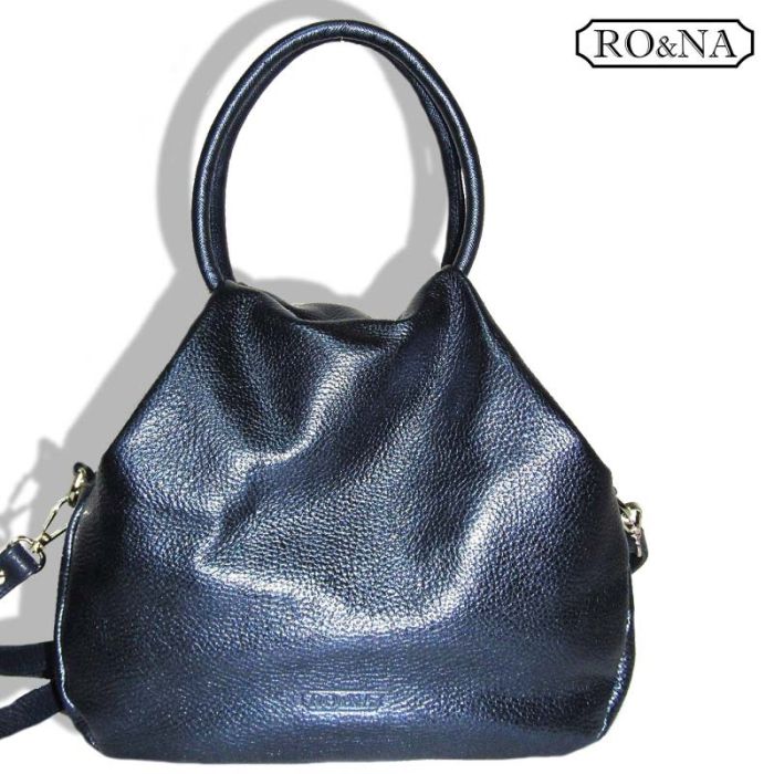 Leather bag in the shape of a zipper bag - RONA