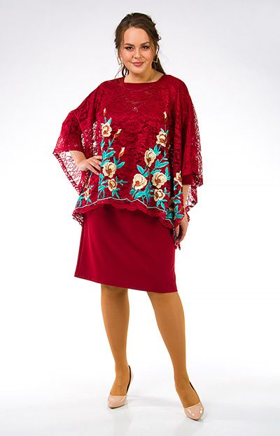 2109-4 poncho blouse