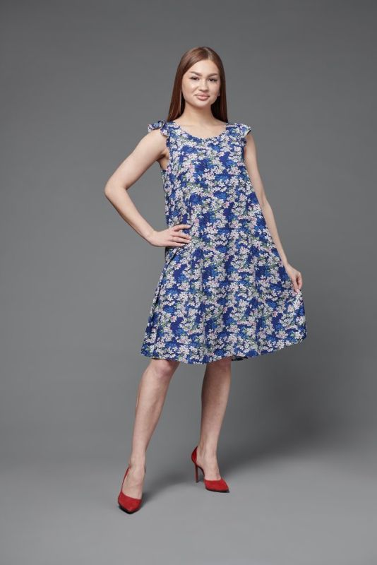 Staple dress Teresia (blue) pp