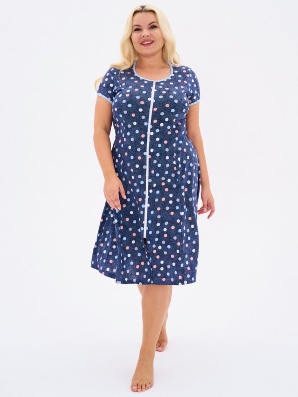 Evangelina tricase robe (blue)