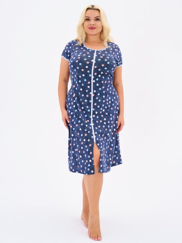 Evangelina tricase robe (blue)