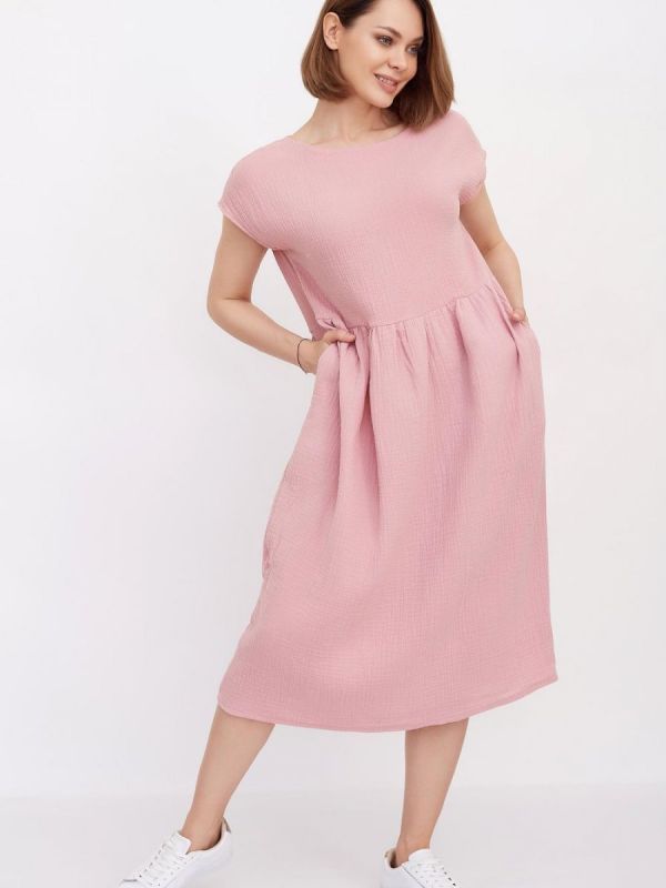 Dress tricase Bridget (pink) pp