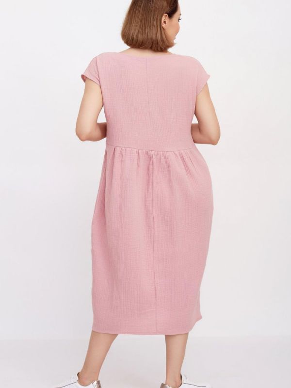 Dress tricase Bridget (pink) pp