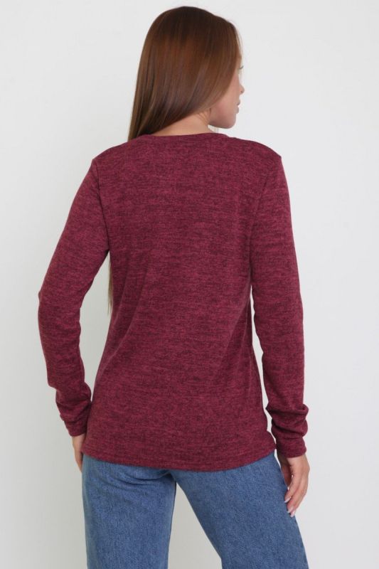 Knitted blouse Medea (bordeaux) pp