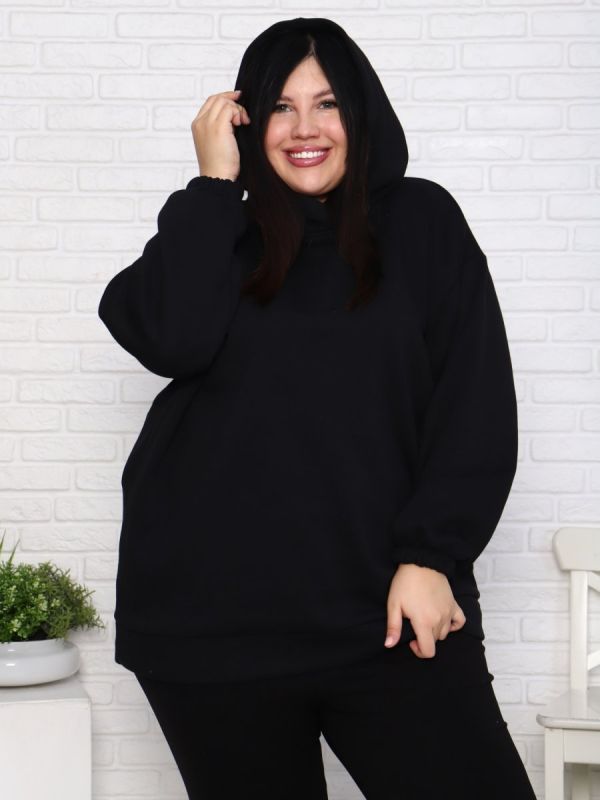 Tricase sweatshirt Olivia (black)