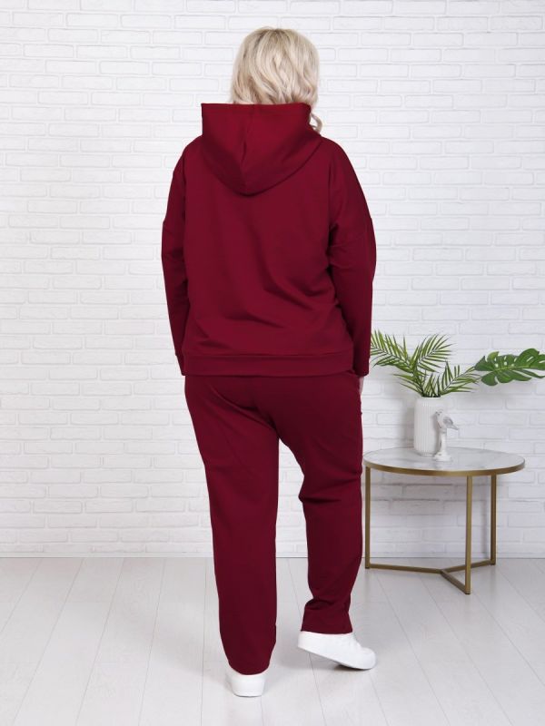 Tricot Topaz (burgundy)