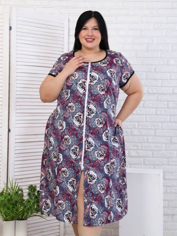 Evangelina tricase robe (gray)