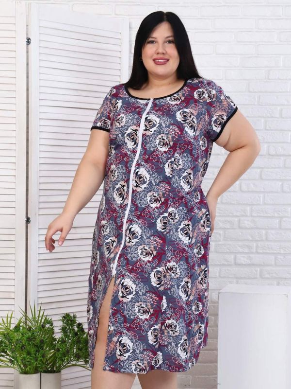 Evangelina tricase robe (gray)