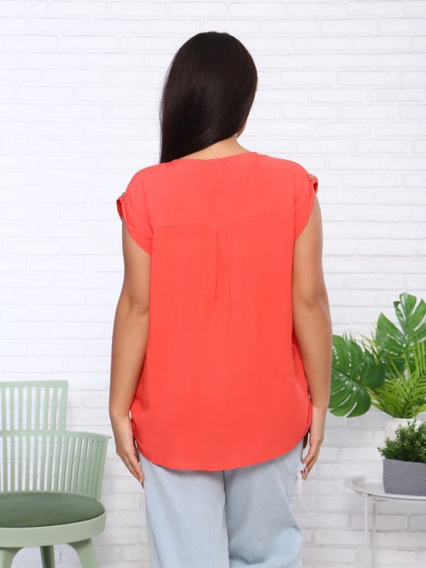 Women's tunic Soffi (coral)