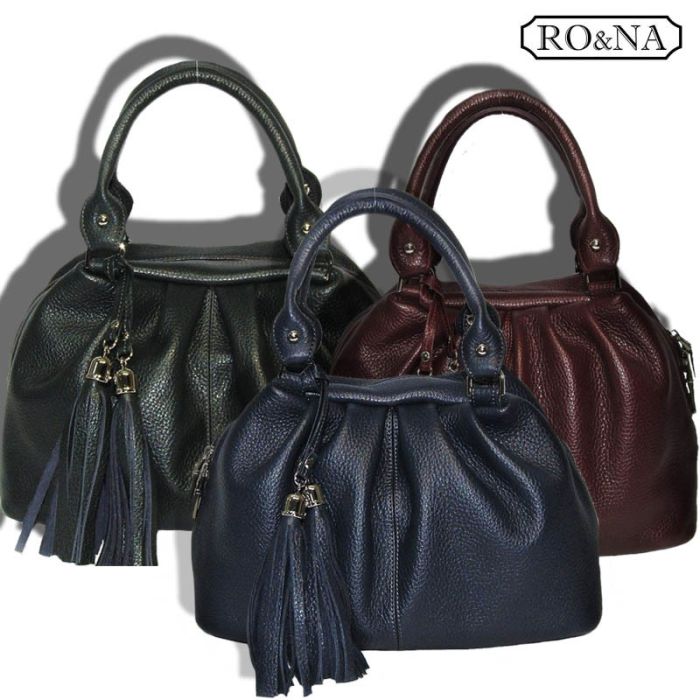 Italian leather handbag