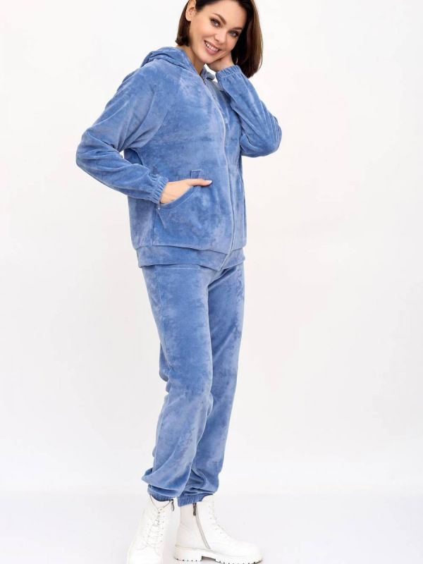 Suit velour Sage (blue) rr