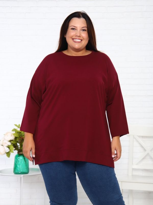 Tunic Evelia (burgundy)