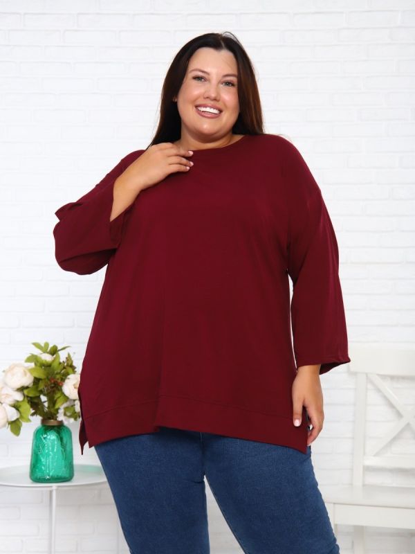 Tunic Evelia (burgundy)