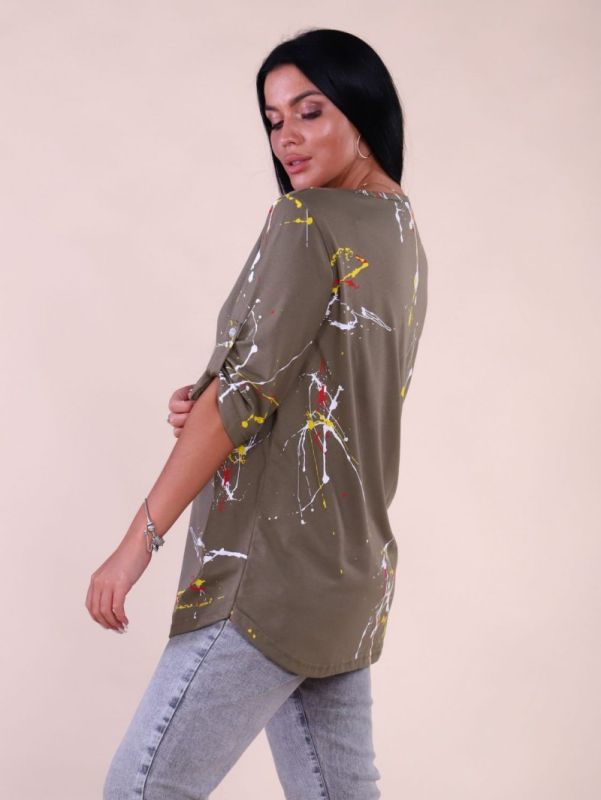 Tricase tunic Agrafina (khaki) pp