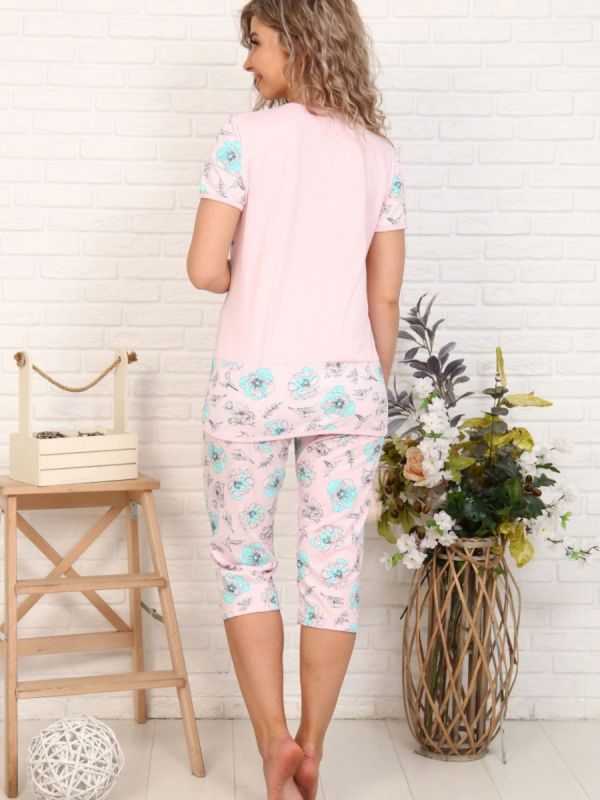 Pajamas knitted Homia (pink) pp