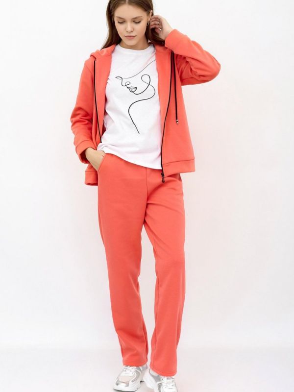 Ishtar knitted suit (orange) pp