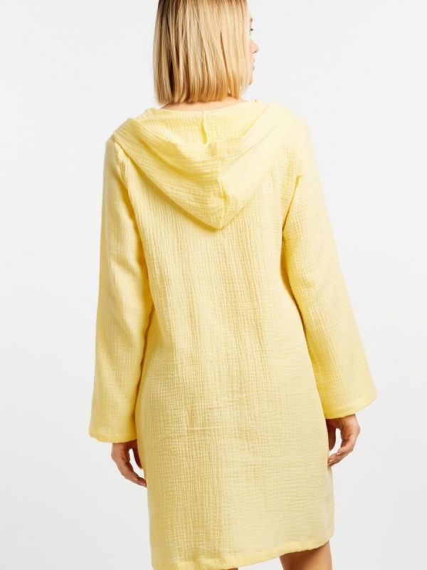 Muslin knitted dress (yellow) pp