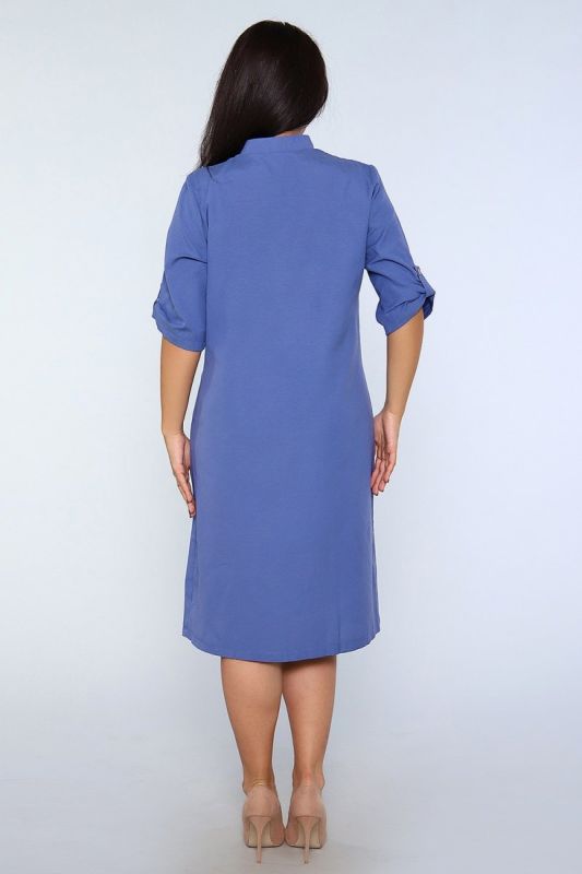 Dress knitted Fenella (blue) pp