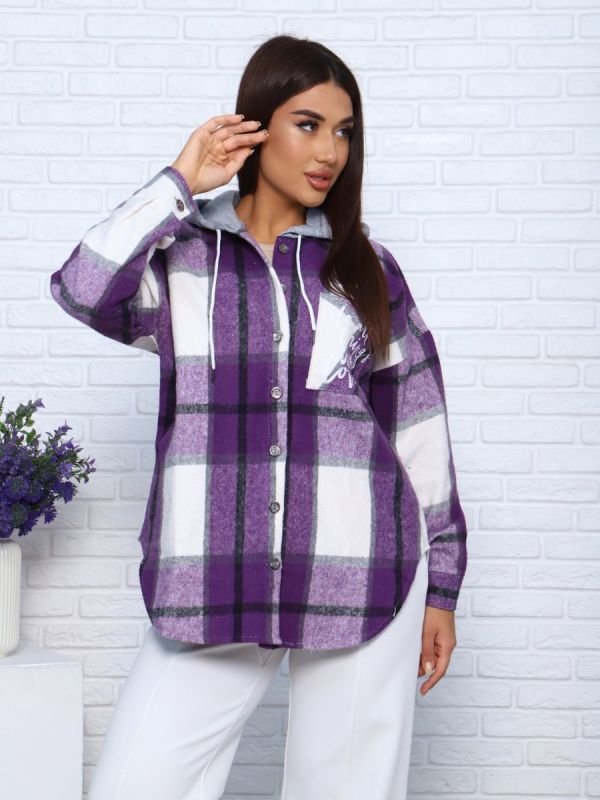 Women's shirt Lyubov (purple)