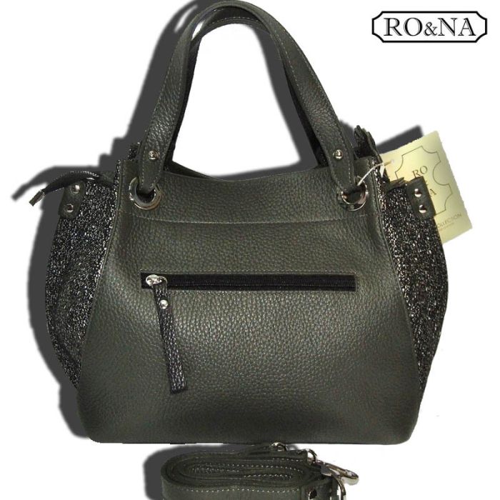 Women's Leather Bag - Trapeze