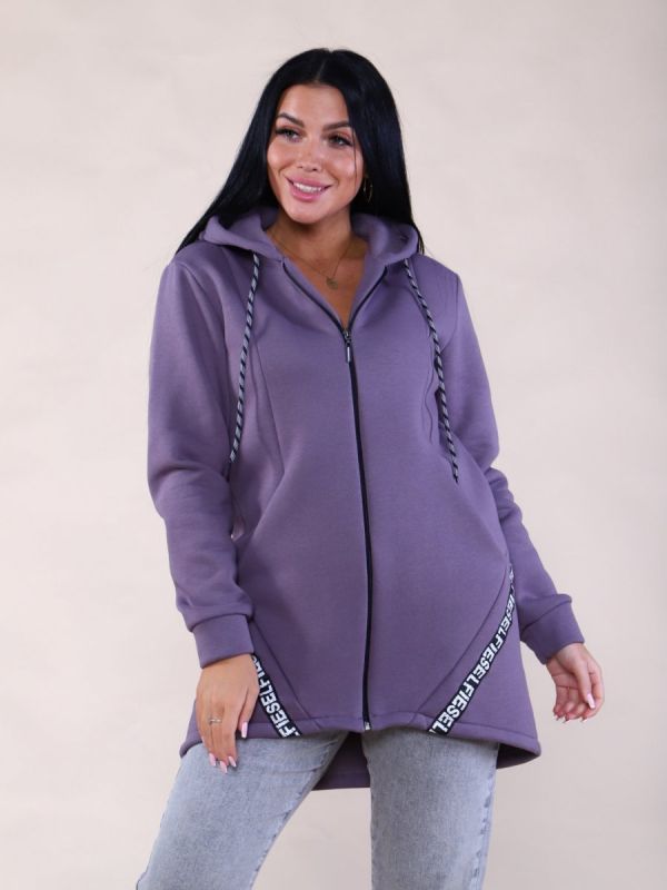 Tricase sweatshirt Zimushka (purple) rr