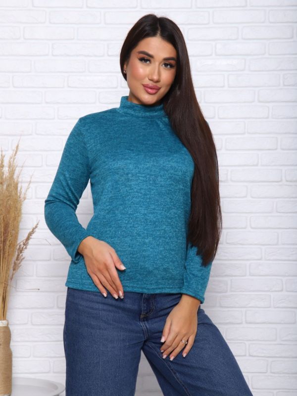 Women's sweater Vasilisa (sea wave)