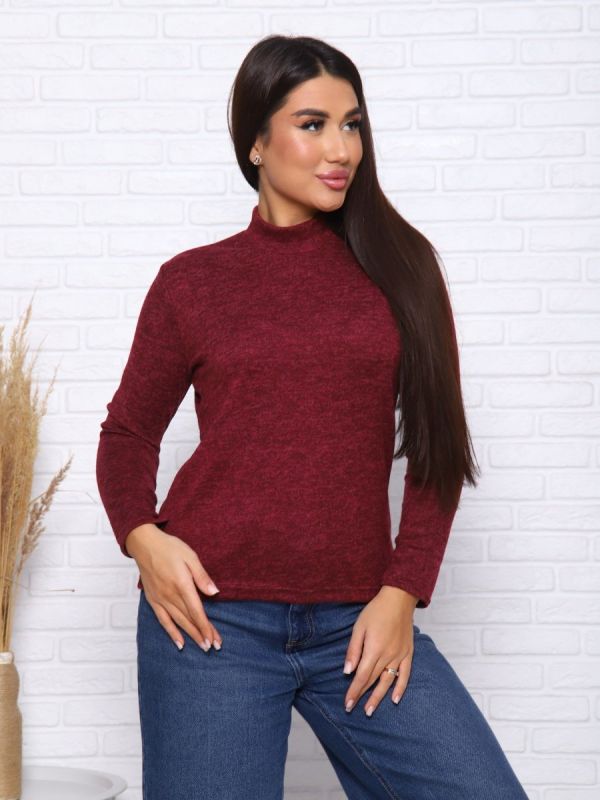 Women's sweatshirt Vasilisa (burgundy)